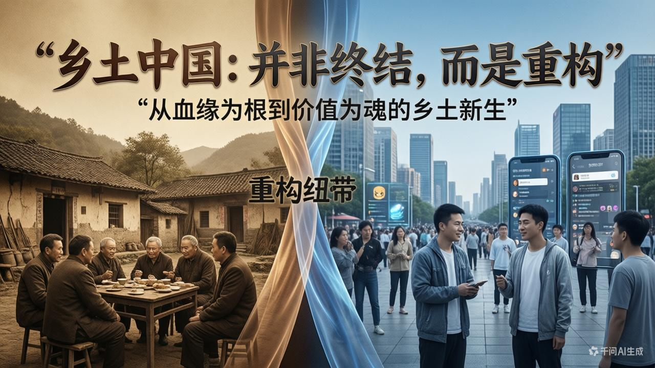 【日记】乡土中国：并非终结，而是重构